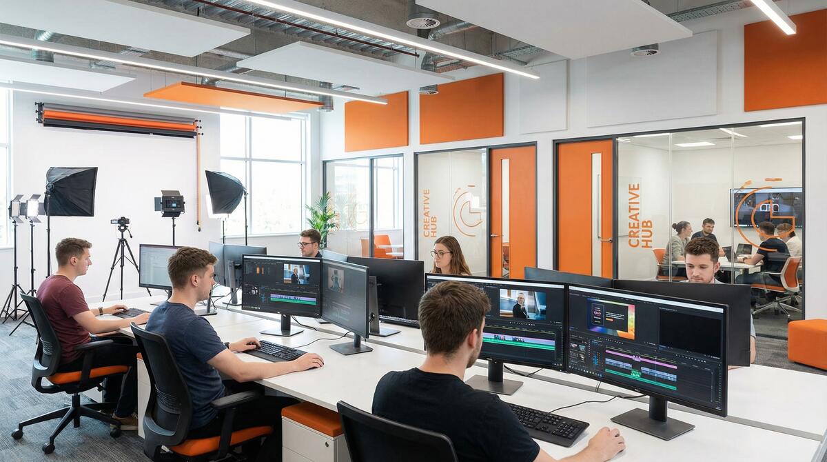 呦呦视频办公环境